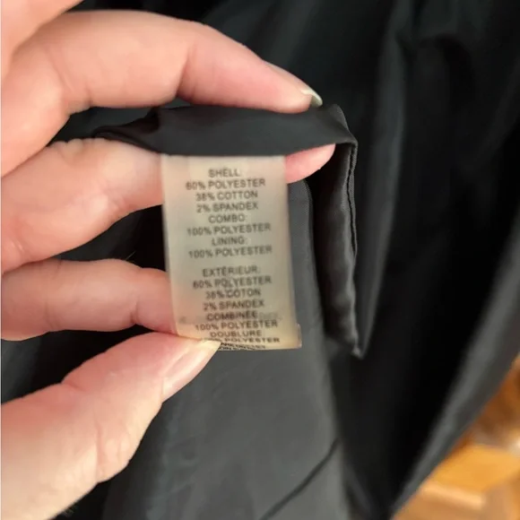 Ivanka Trump Textured Black Blazer with 3/4 Length Sleeves - Picture 4 of 7